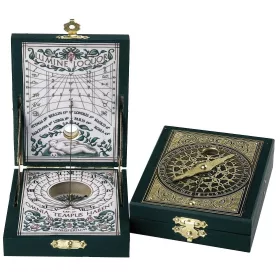   Ceas solar si busola Kepler Giftdeco H04, replica, 8,6 x 7 x 2 cm