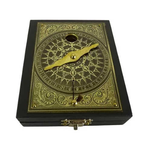 Ceas solar si busola Kepler Giftdeco H04, replica, 8,6 x 7 x 2 cm
