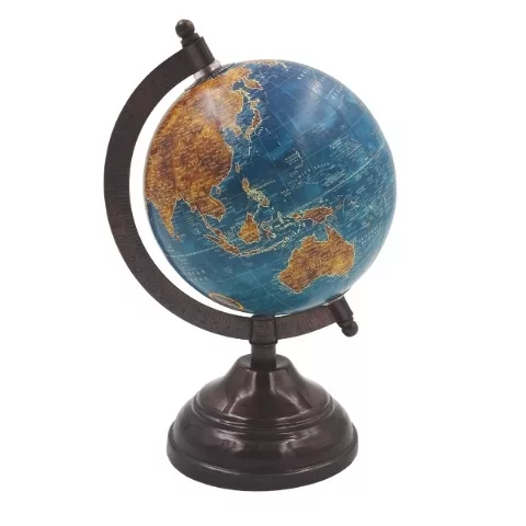 Glob decorativ Giftdeco NC2577, plastic și metal, înălțime 22 cm, lățime 13 cm