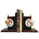 Globuri decorative Giftdeco NC2677C, suporturi de cărți, lemn și plastic, 15 x 11,5 x 17,5 cm