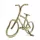 Machetă bicicleta Giftdeco MT209, alamă și metal