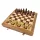 Set sah magnetic Giftdeco G614, palisandru indian si alama, 30 x 30 cm