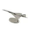 Machetă avion Giftdeco, aluminiu și metal, 31 x 12 x 13 cm, stil minimalist, modern