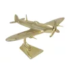 Machetă avion Giftdeco, aluminiu, 25 x 21 x 14 cm