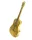 Miniatură chitara Giftdeco MUS-20, gift for guitarist, aluminiu și metal, 25 x 9,5 x 6,5 cm, stil clasic