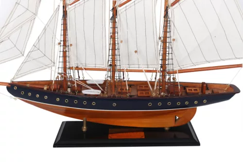 Machetă navala Giftdeco ATL72, lemn, înălțime 72 cm, lățime 10,5 cm