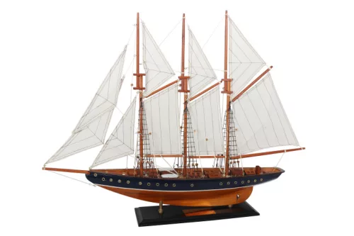 Machetă navala Giftdeco ATL72, lemn, înălțime 72 cm, lățime 10,5 cm