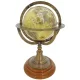 Glob decorativ Giftdeco NC2142, alamă, plastic și MDF, 17,5 x 17,5 x 28 cm