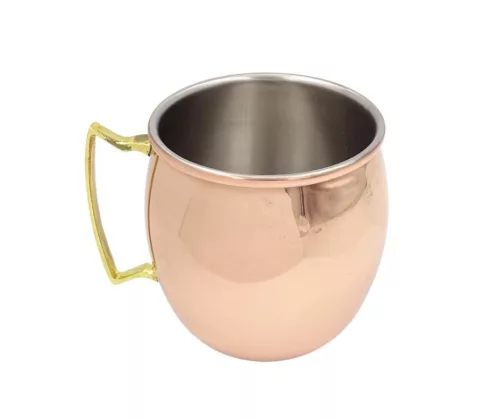 Accesoriu bar Giftdeco MM7012, inox și cupru, 9 x 11 x 8,5 cm, stil modern, clasic