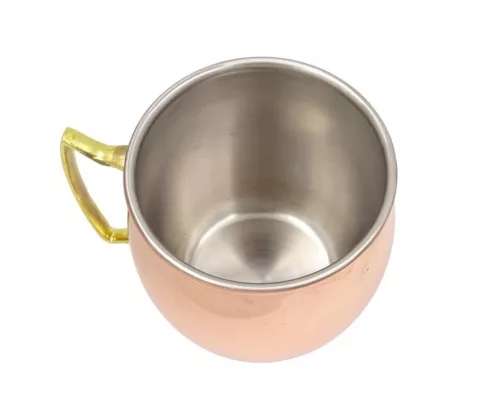 Accesoriu bar Giftdeco MM7012, inox și cupru, 9 x 11 x 8,5 cm, stil modern, clasic