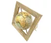 Glob decorativ Giftdeco GLB-40 in rama din lemn, 24 cm