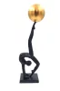 Figurină decorativa Giftdeco OC-225, metal, stil industrial, glamour, modern