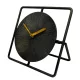 Ceas decorativ Giftdeco, metal, 20 x 4,5 x 20 cm