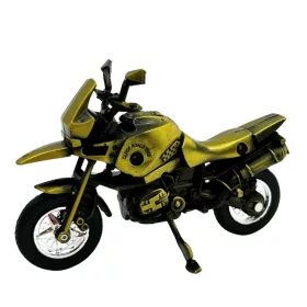   Machetă motocicletă Giftdeco HJ1, metal verde închis, 16 x 6 x 10 cm
