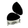 Cutie pentru bijuterii Giftdeco, metal, 8,7 x 8,4 x 5,1 cm