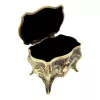 Cutie pentru bijuterii Giftdeco, metal, 10,8 x 7,7 x 9,2 cm, stil retro, vintage, clasic