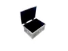 Cutie pentru bijuterii Giftdeco, metal, 6 x 5 x 3cm, stil modern, clasic