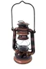 Lampă decorativă Giftdeco DT245F, sticlă și metal, 11,5 x 9,5 x 19 cm, stil nautic
