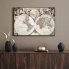 Harta decorativa Giftdeco M1686, 56,5 x 47,5 cm