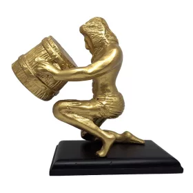   Figurină decorativa Divine Dekor AQU2, aluminiu, 18 x 9,5 x 18,5 cm, stil modern, clasic