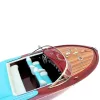 Machetă navala Giftdeco, lemn, stil vintage, nautic, modern