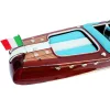 Machetă navala Giftdeco, lemn, stil vintage, nautic, modern