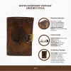 Caiet Giftdeco AH01 cu Arborele Vietii, piele de capra, 200 pagini, 18 x 13 cm