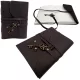 Jurnal Giftdeco AH03, piele de bivol și metal, 18 x 13 cm, stil retro, vintage, nautic