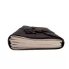 Jurnal Giftdeco AH03, piele de bivol și metal, 18 x 13 cm, stil retro, vintage, nautic
