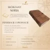 Jurnal Giftdeco AH04, piele de bivol, inscriptie motivanta, 200 pagini, 18 x 13 cm, stil vintage