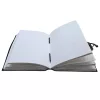 Jurnal Giftdeco AH09, piele de capra neagra, trandafirul vanturilor auriu, 200 pagini, 18 x 13 cm