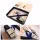Set de caligrafie Giftdeco 5422 cu doua penite, calimara si cutie cadou, 12,5 x 8,5 x 3 cm