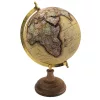 Glob decorativ vintage Giftdeco NC2590 – 32 cm, bază din lemn