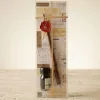 Set caligrafie Giftdeco 708, pana din lemn cu penita si cerneala
