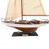 Model iaht cu vele Giftdeco 50445 – 45 x 13 x 66 cm, decor nautic