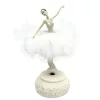 Cutie muzicală balerină Giftdeco MP-19009 – Lacul lebedelor, 23,5 cm
