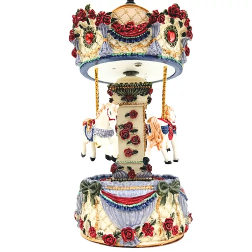 Cutie muzicala Giftdeco JX-25136, plastic și rășină, 10 x 10 x 18,3 cm