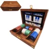 Set poker Giftdeco DNU-102, cutie din lemn, imagine 1