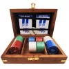 Set poker Giftdeco DNU-102, cutie din lemn, imagine 3