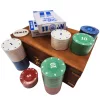Set poker Giftdeco DNU-102, cutie din lemn, imagine 6