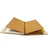 Obiect decorativ Giftdeco EE7, piele și metal, 20 x 12 cm