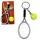 Breloc Indomini TRK-004, plastic și metal, lățime 4 cm, lungime 12 cm, stil clasic