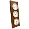 Stație meteo Giftdeco YG336, barometru, termometru și higrometru, lemn, 36 cm