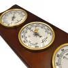 Stație meteo Giftdeco YG336, barometru, termometru și higrometru, lemn, 36 cm