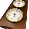 Stație meteo Giftdeco YG336, barometru, termometru și higrometru, lemn, 36 cm