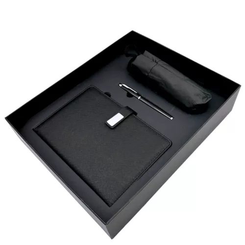 Jurnal Giftdeco EE12, piele, 33 x 27 cm, stil modern, clasic