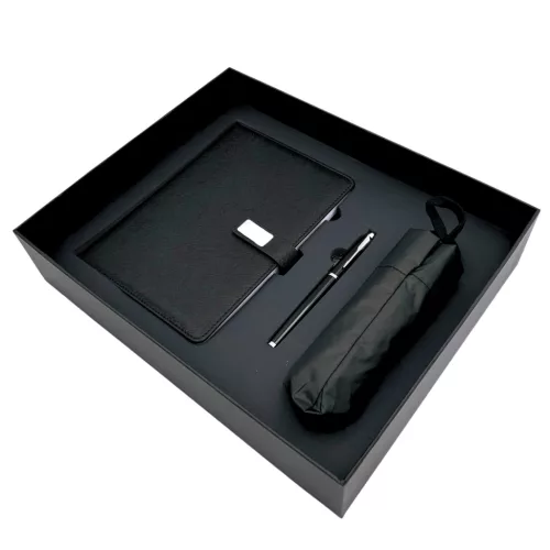 Jurnal Giftdeco EE12, piele, 33 x 27 cm, stil modern, clasic