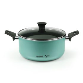   Oala Flonal The Wall cu 2 manere si capac din sticla, 20 cm, antiaderenta PB-Tech, pentru gaz/electric/vitroceramic