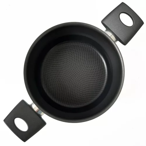 Oala Flonal The Wall cu 2 manere si capac din sticla, 20 cm, antiaderenta PB-Tech, pentru gaz/electric/vitroceramic