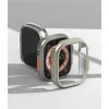 Set 2 Huse de protectie Ringke pentru Apple Watch Ultra 1/2 (49 mm) Transparent/Gri Titan